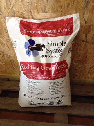 Simple System Blue Bag Grass Nuts 20kg, Simple System Horse Feeds